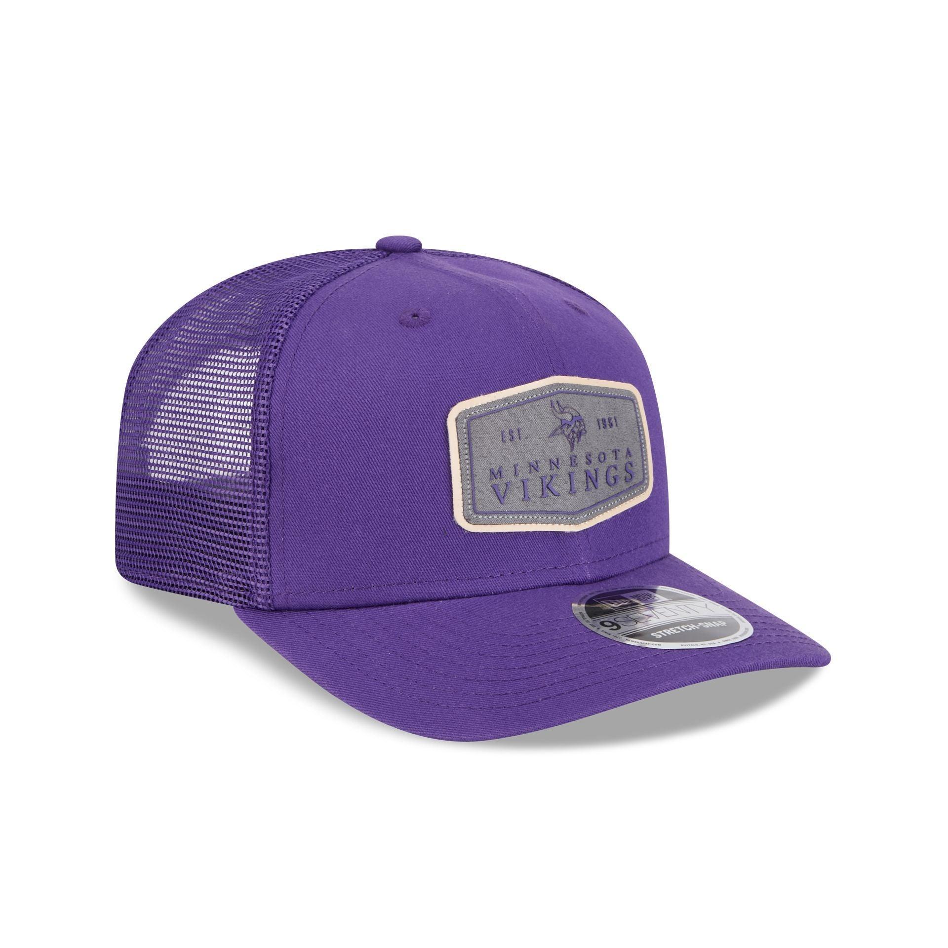 Minnesota Vikings Labeled 9SEVENTY Stretch-Snap Hat Male Product Image