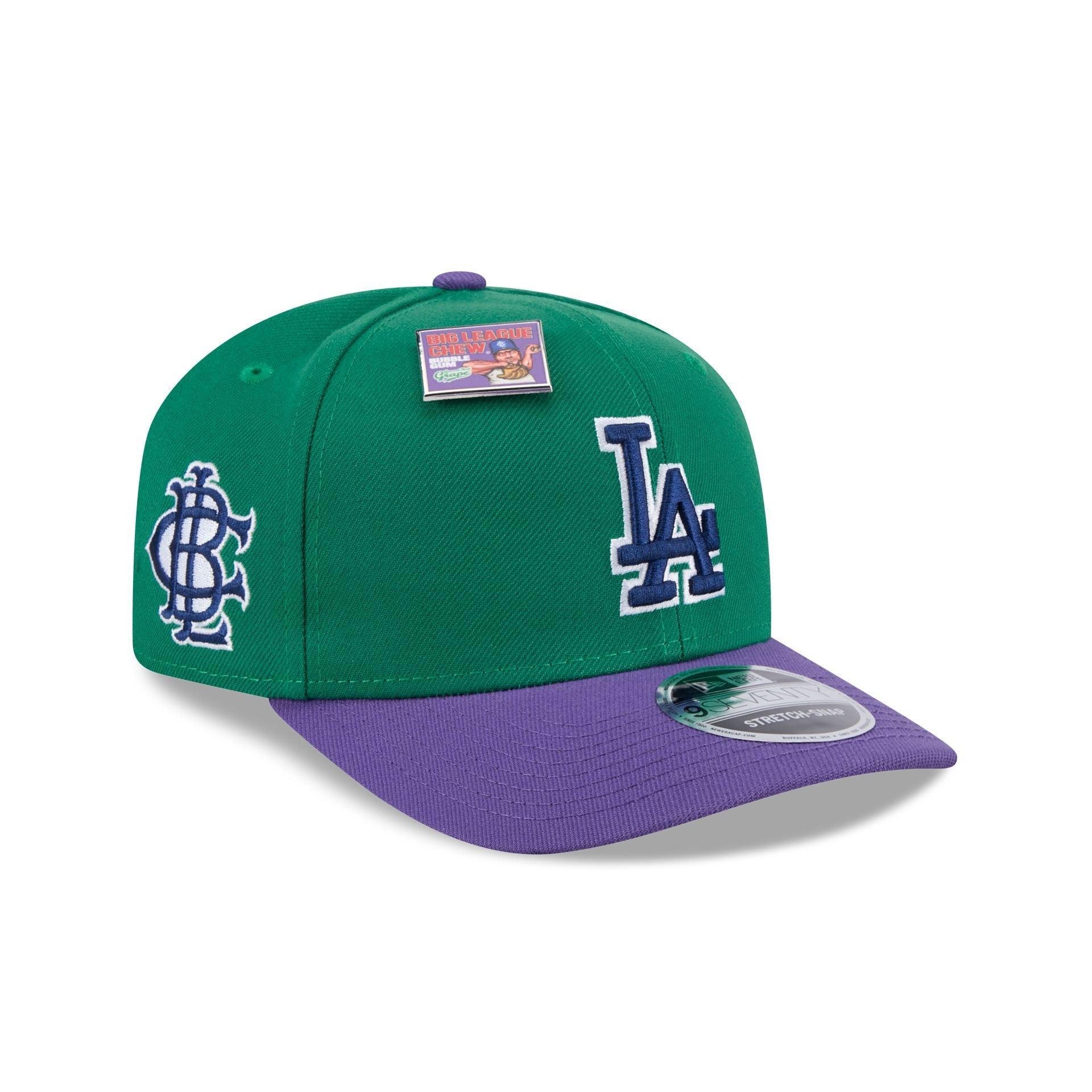 Big League Chew X Los Angeles Dodgers Ground Ball Grape 9SEVENTY Stretch-Snap Hat Male Product Image