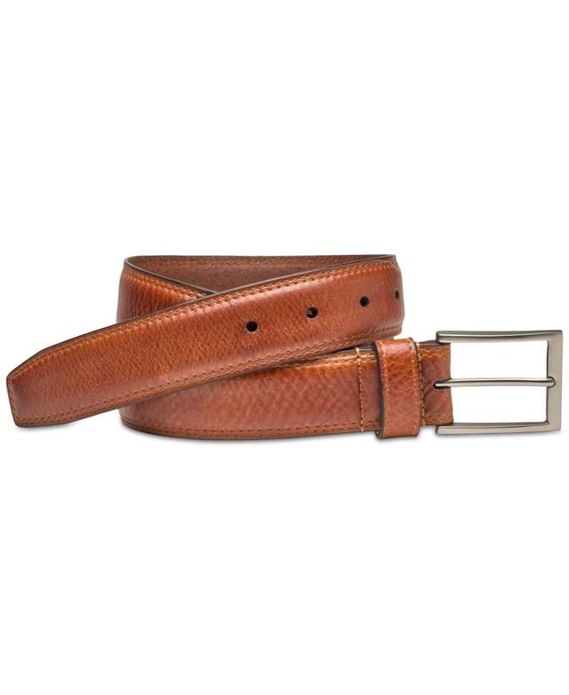 Johnston & Murphy Mens Double-Stitch Grain Belt Product Image