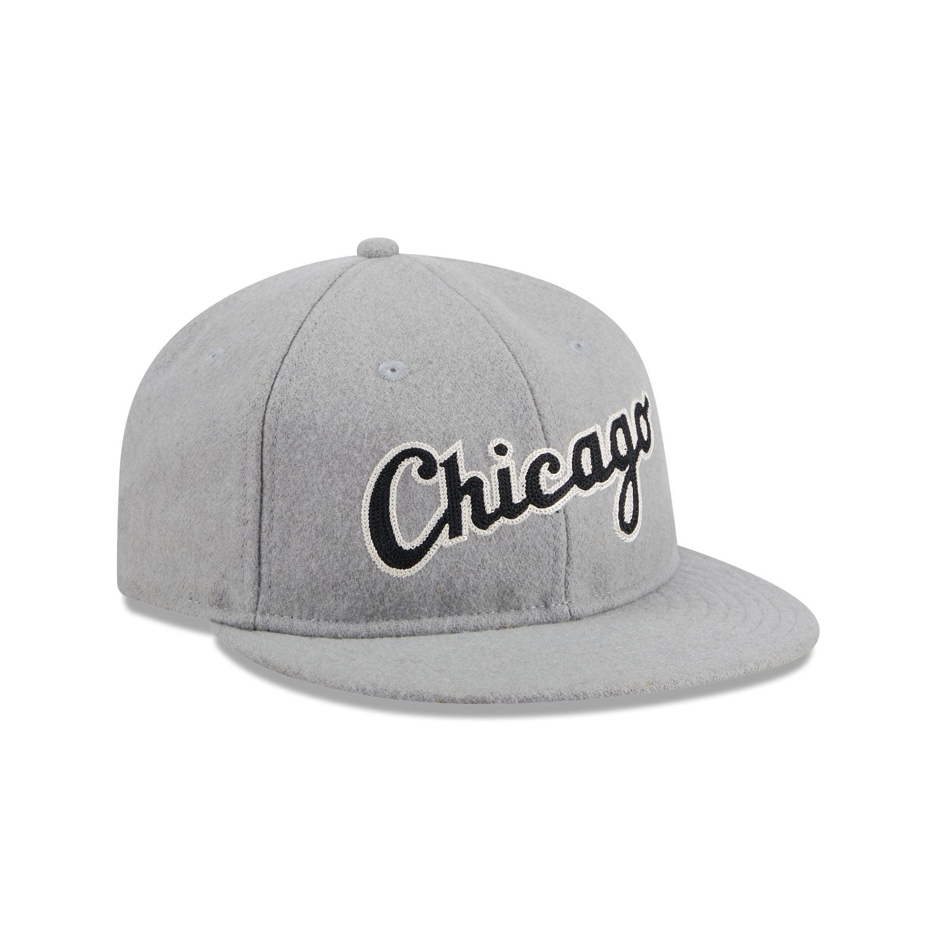 Chicago White Sox Melton Wool Retro Crown 9FIFTY Adjustable Hat Male Product Image