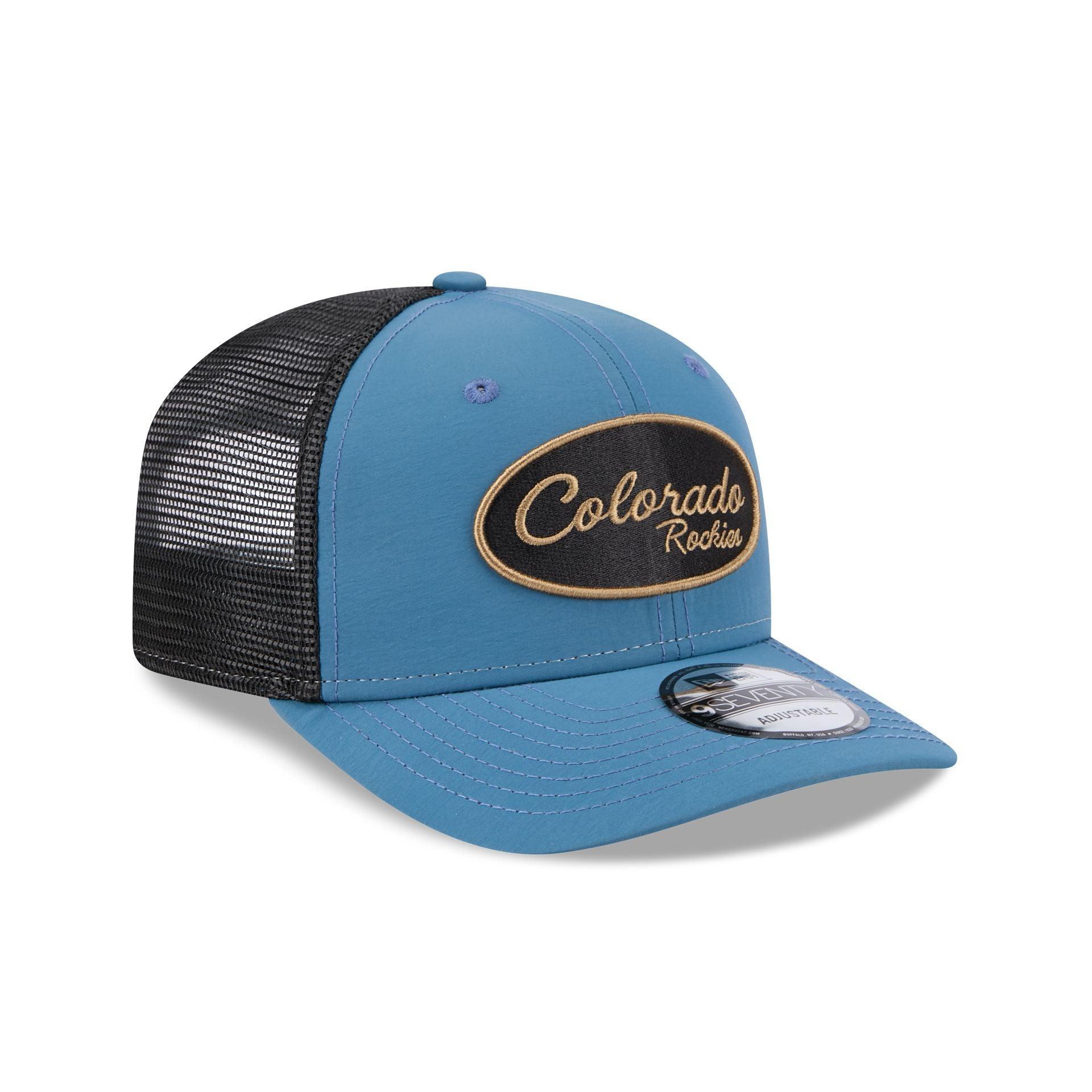 Colorado Rockies Indigo 9SEVENTY Trucker Hat Male Product Image