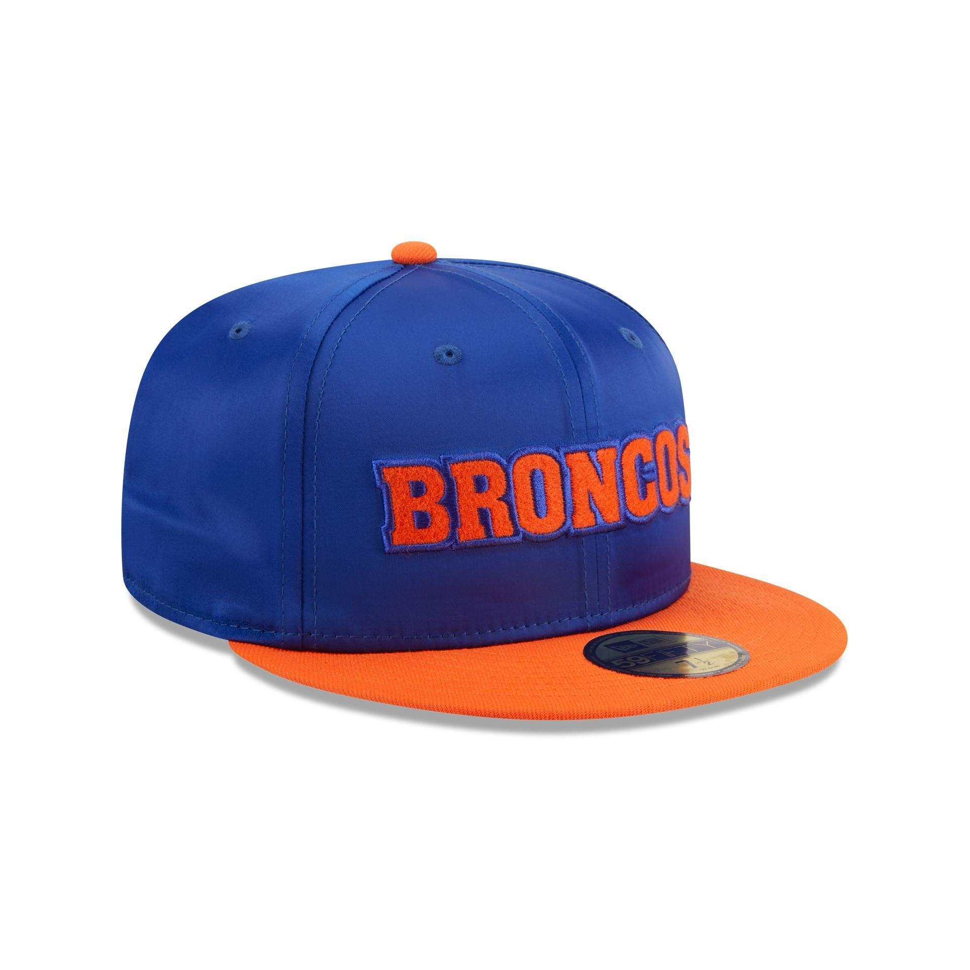 Denver Broncos Satin 59FIFTY Fitted Hat Male Product Image