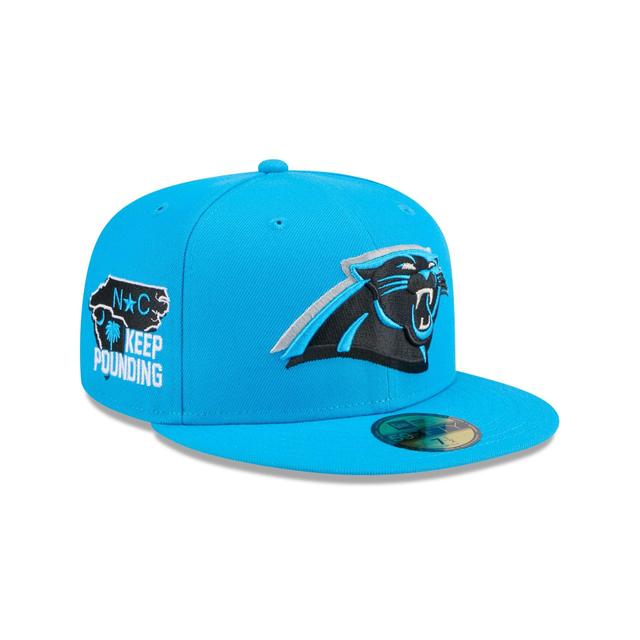 Carolina Panthers 2024 Draft 59FIFTY Fitted Hat Male Product Image