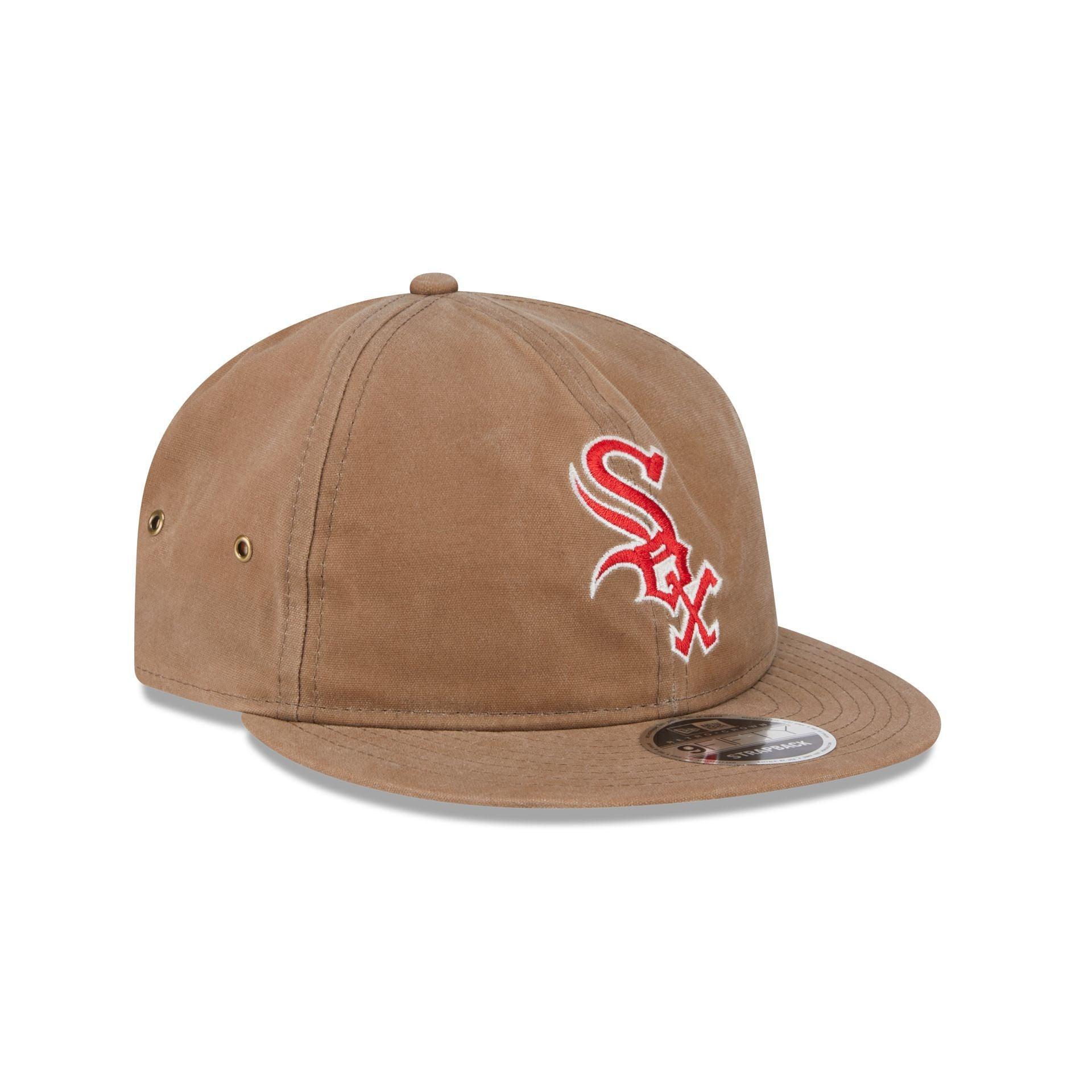 Chicago White Sox Khaki Retro Crown 9FIFTY Adjustable Hat Male Product Image