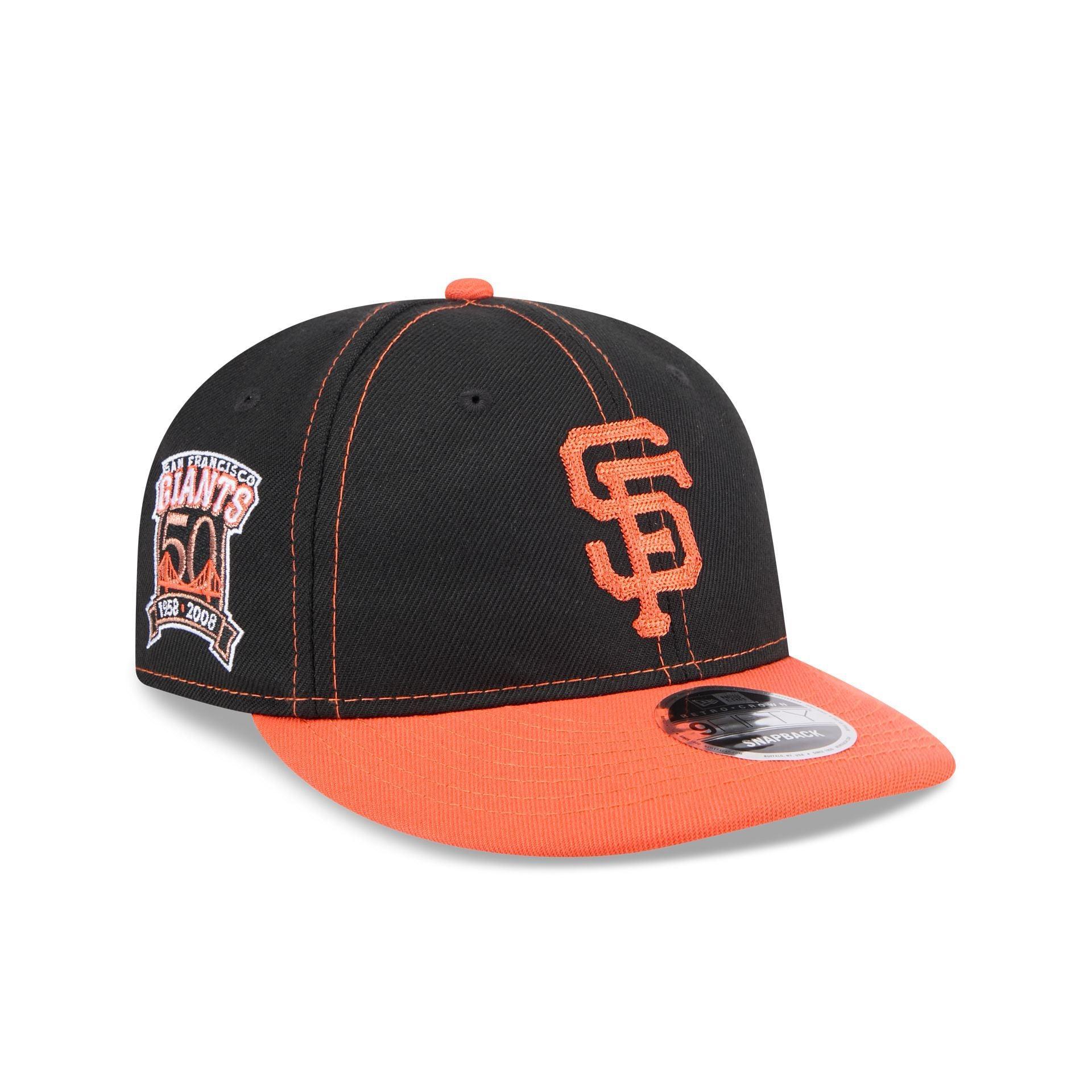 San Francisco Giants Thunder Crown Retro Crown 9FIFTY Snapback Hat Male Product Image