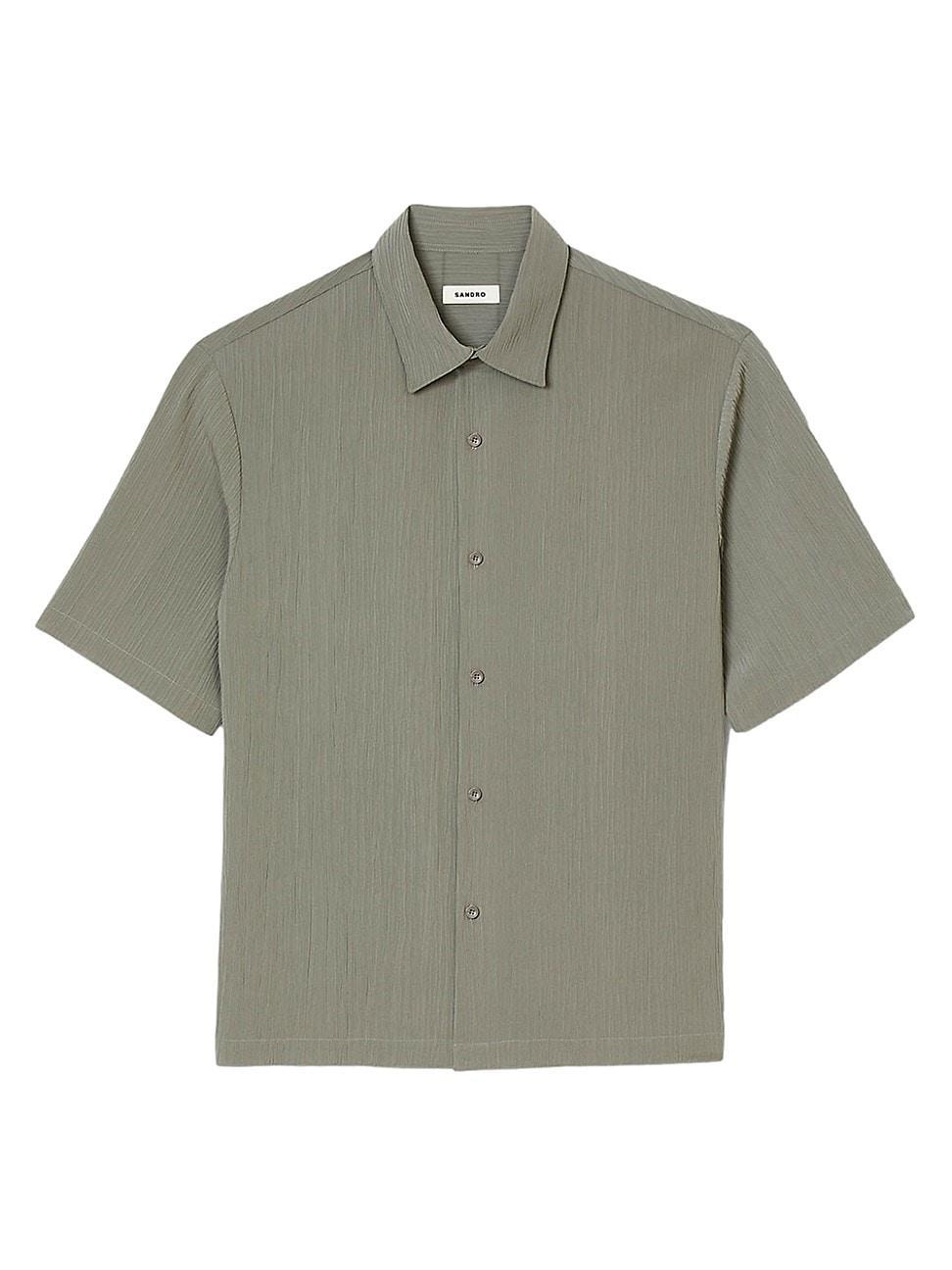 Mens Short-Sleeved Shirt Product Image