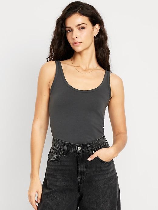 First-Layer Scoop-Neck Tank Top Product Image