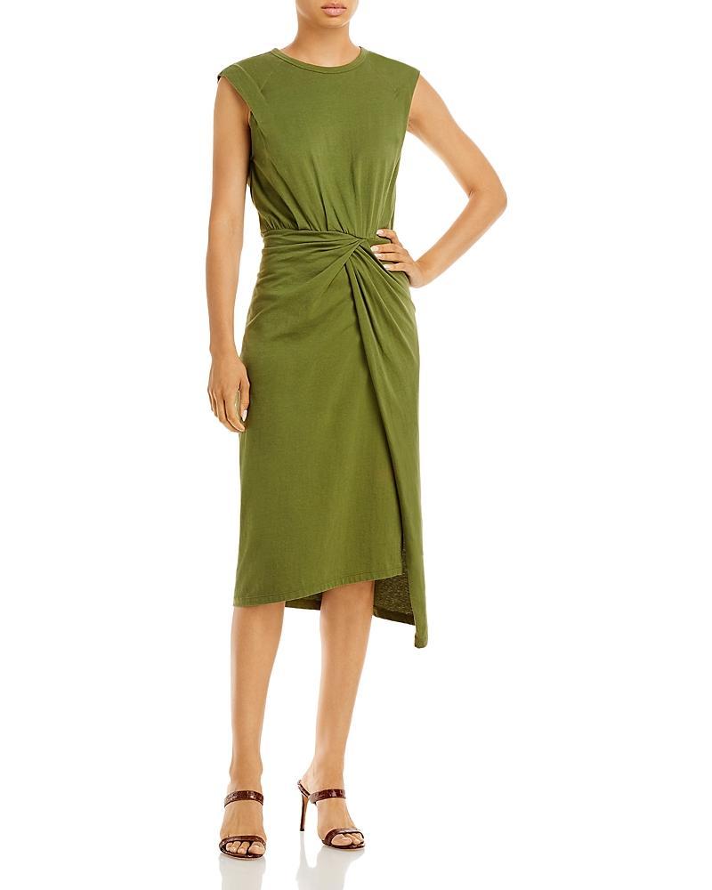 Womens Landry Twist-Front Jersey Dress Product Image