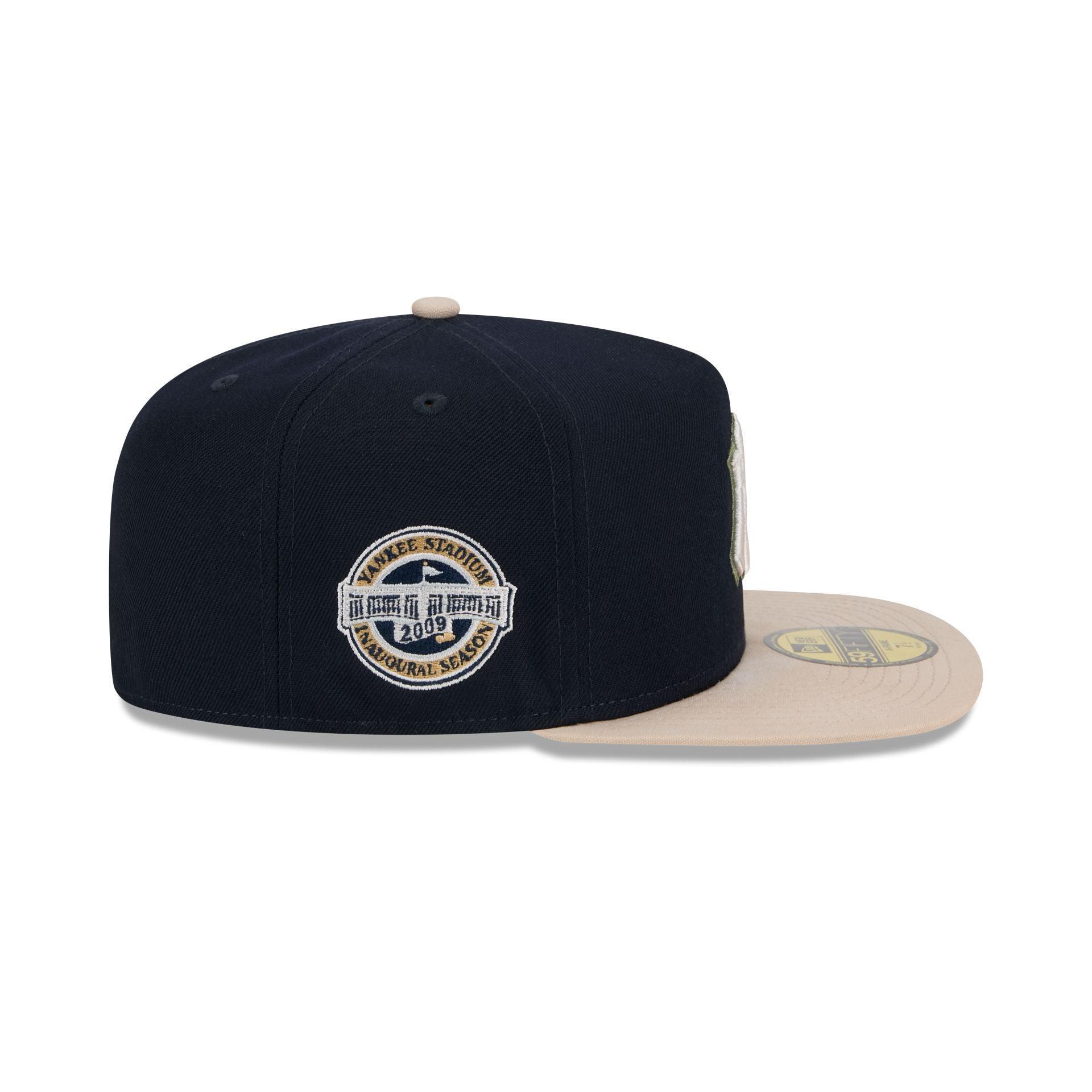 New York Yankees Canvas 59FIFTY A-Frame Fitted Hat Male Product Image