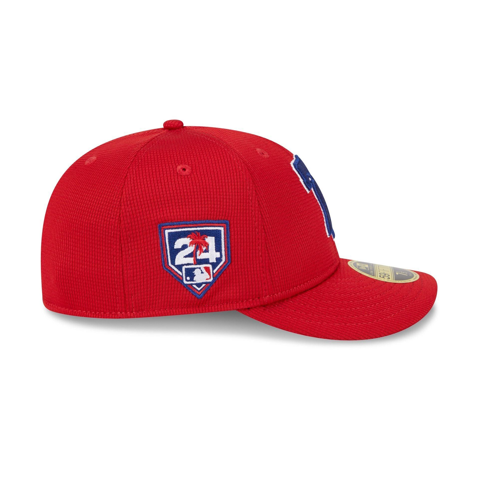 Texas Rangers 2024 Clubhouse Low Profile 59FIFTY Fitted Hat Male Product Image