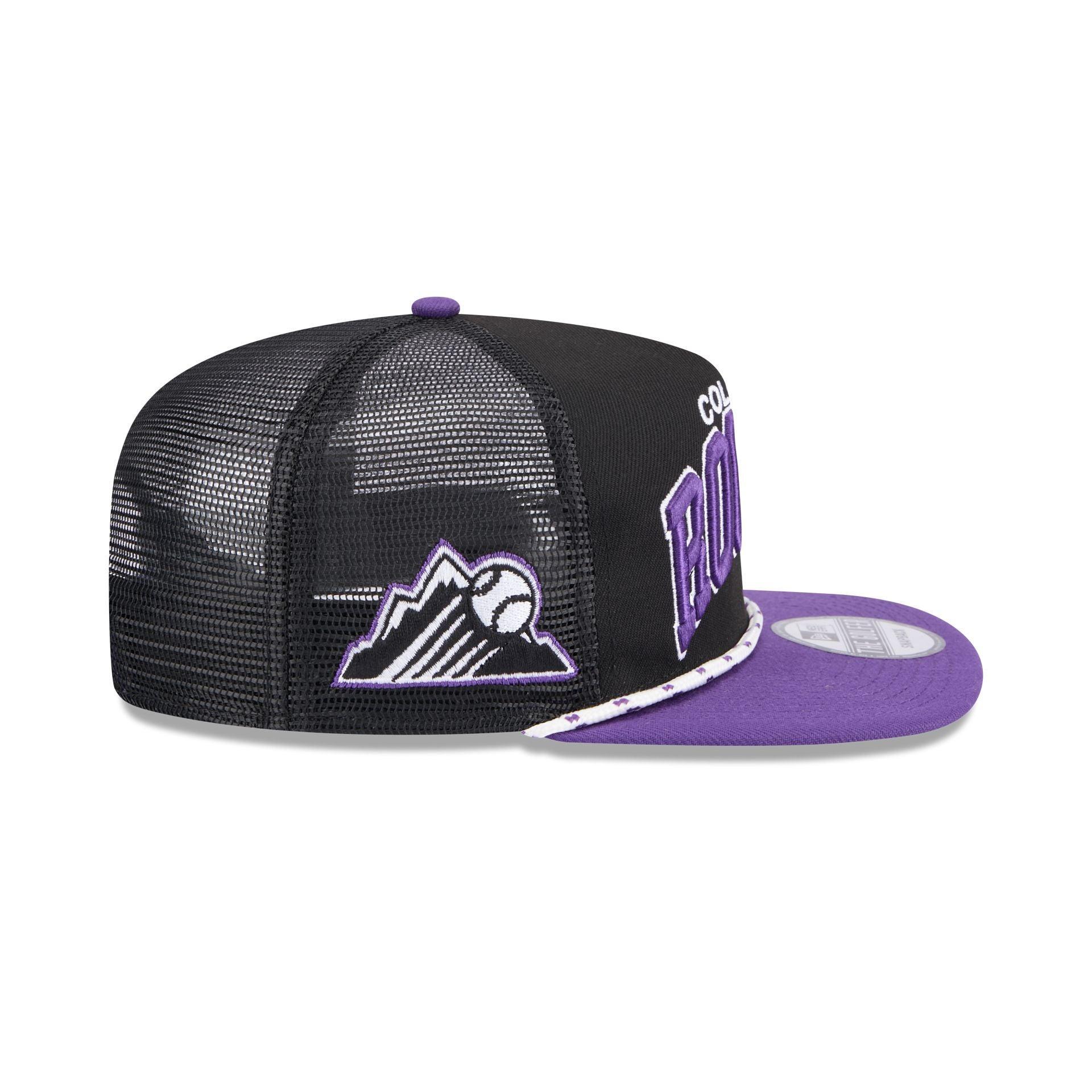 Colorado Rockies Throwback Golfer Hat Male Product Image