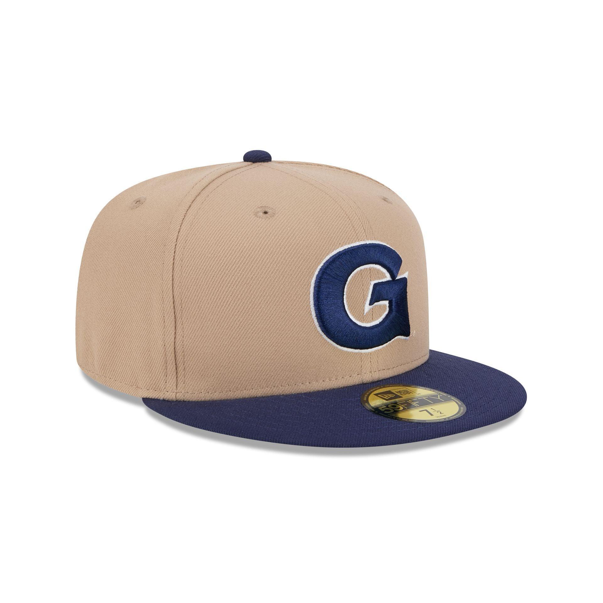 Georgetown Hoyas Camel 59FIFTY Fitted Hat Male Product Image