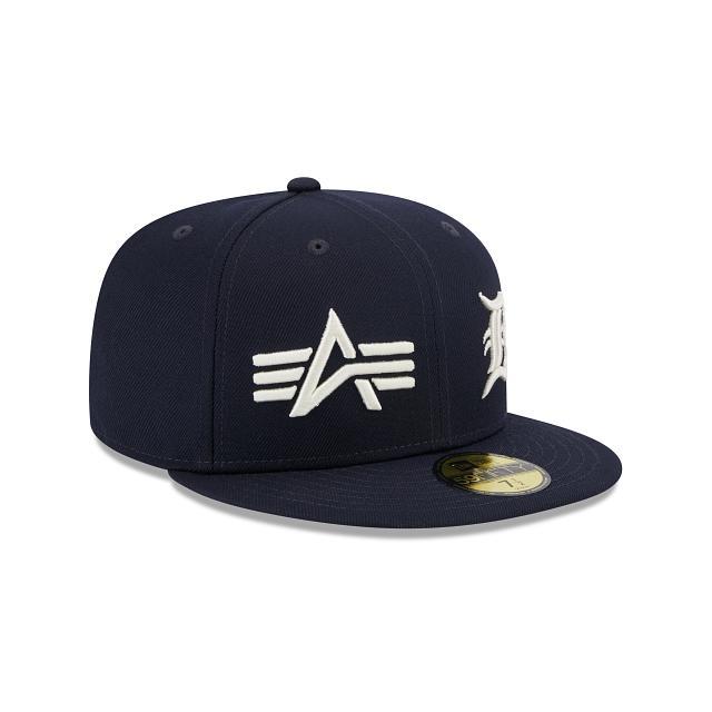 Alpha Industries X Detroit Tigers Dual Logo 59FIFTY Fitted Hat Male Product Image