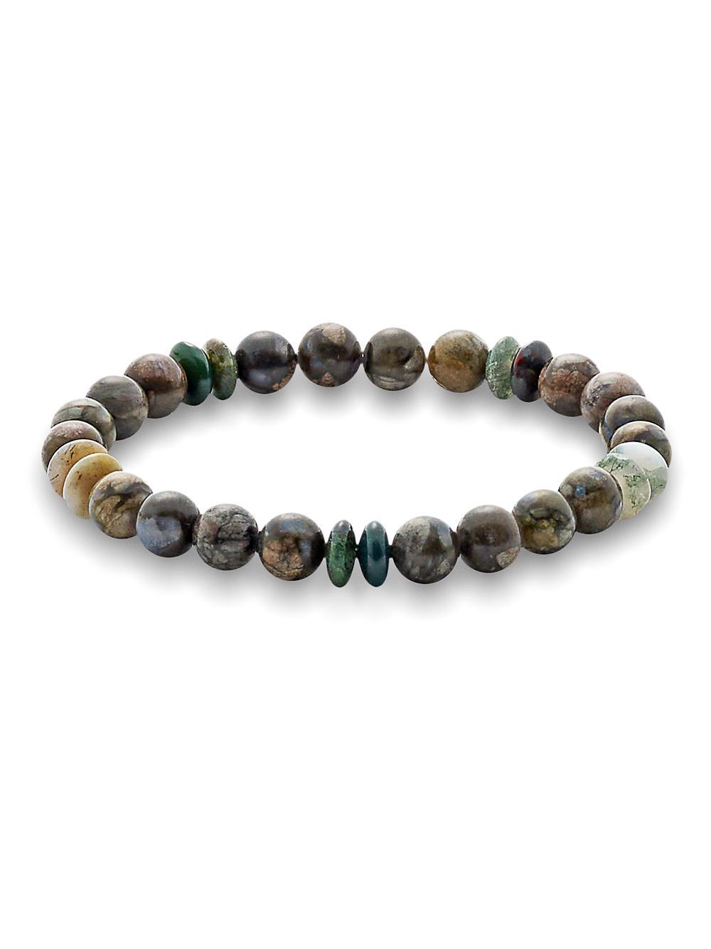 Semi Precious Bead Bracelet - Multi Product Image