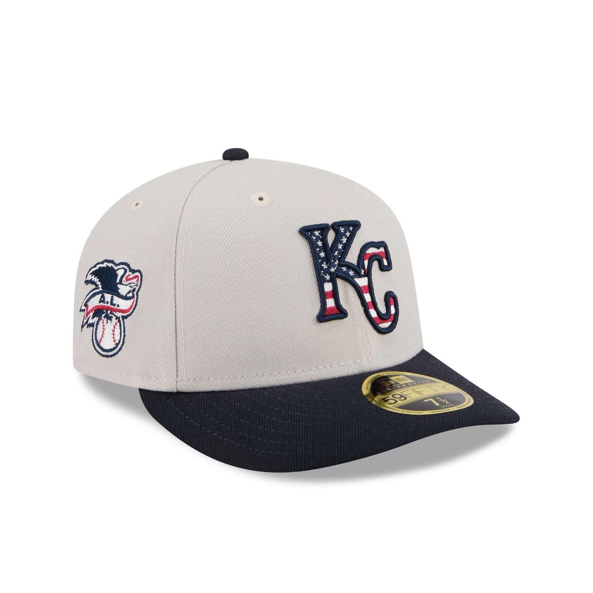 Kansas City Royals Independence Day 2024 Low Profile 59FIFTY Fitted Hat Male Product Image