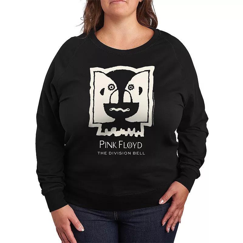 Plus Size Pink Floyd The Division Bell Lightweight French Terry Sweatshirt, Womens Product Image