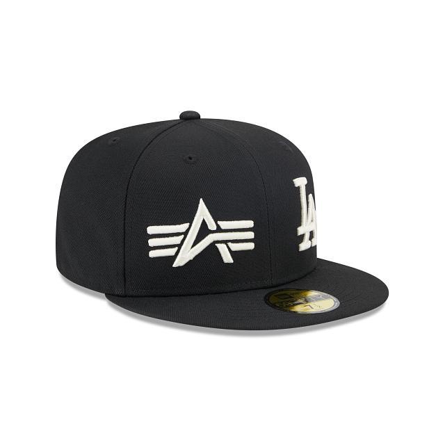 Alpha Industries X Chicago Bulls Dual Logo 59FIFTY Fitted Hat Male Product Image