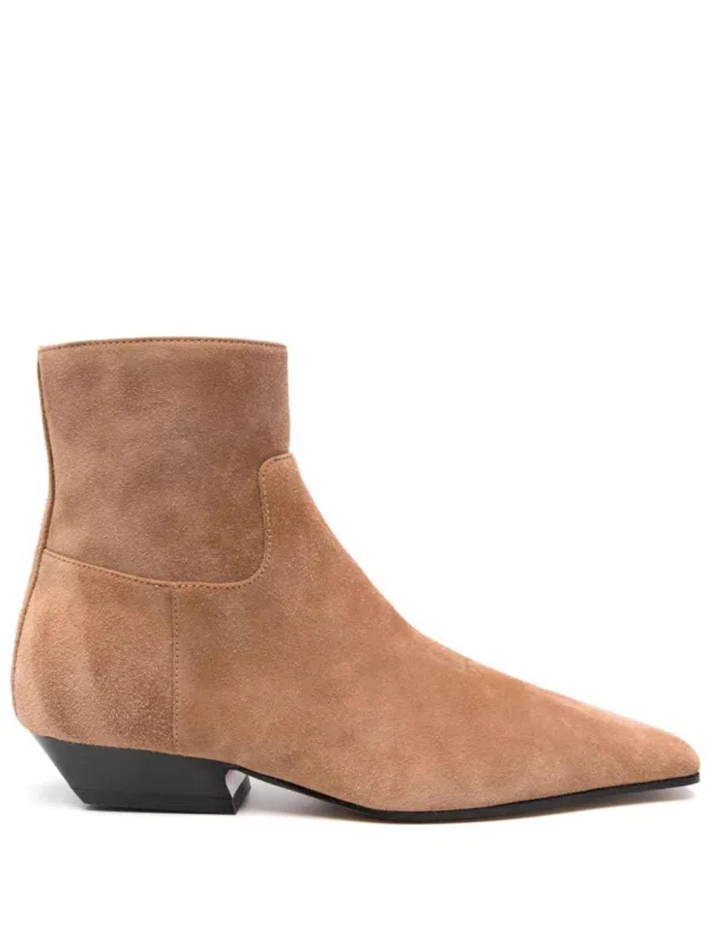 KHAITE Marfa Boots In Brown product image