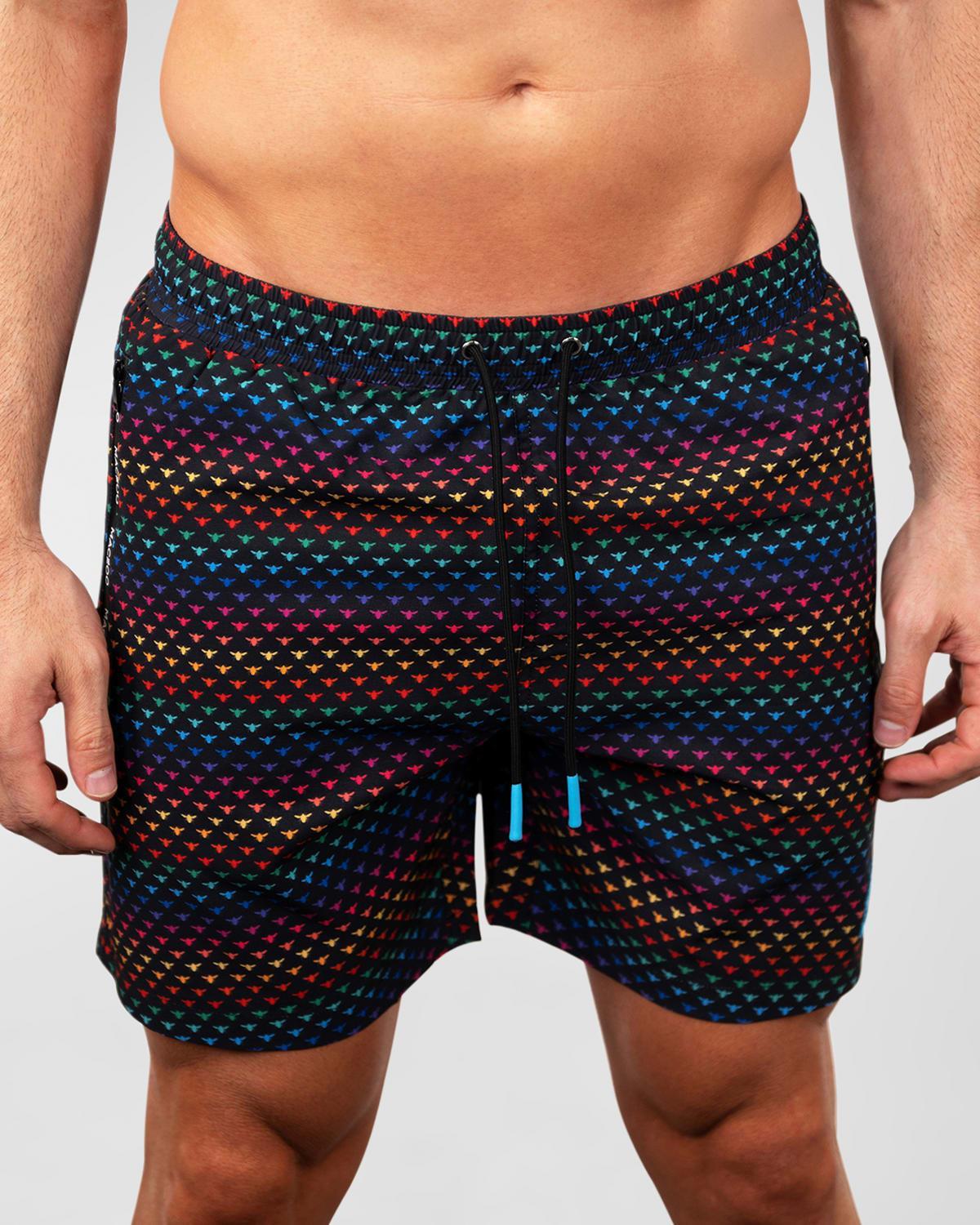 Mens Lion Swim Shorts Product Image