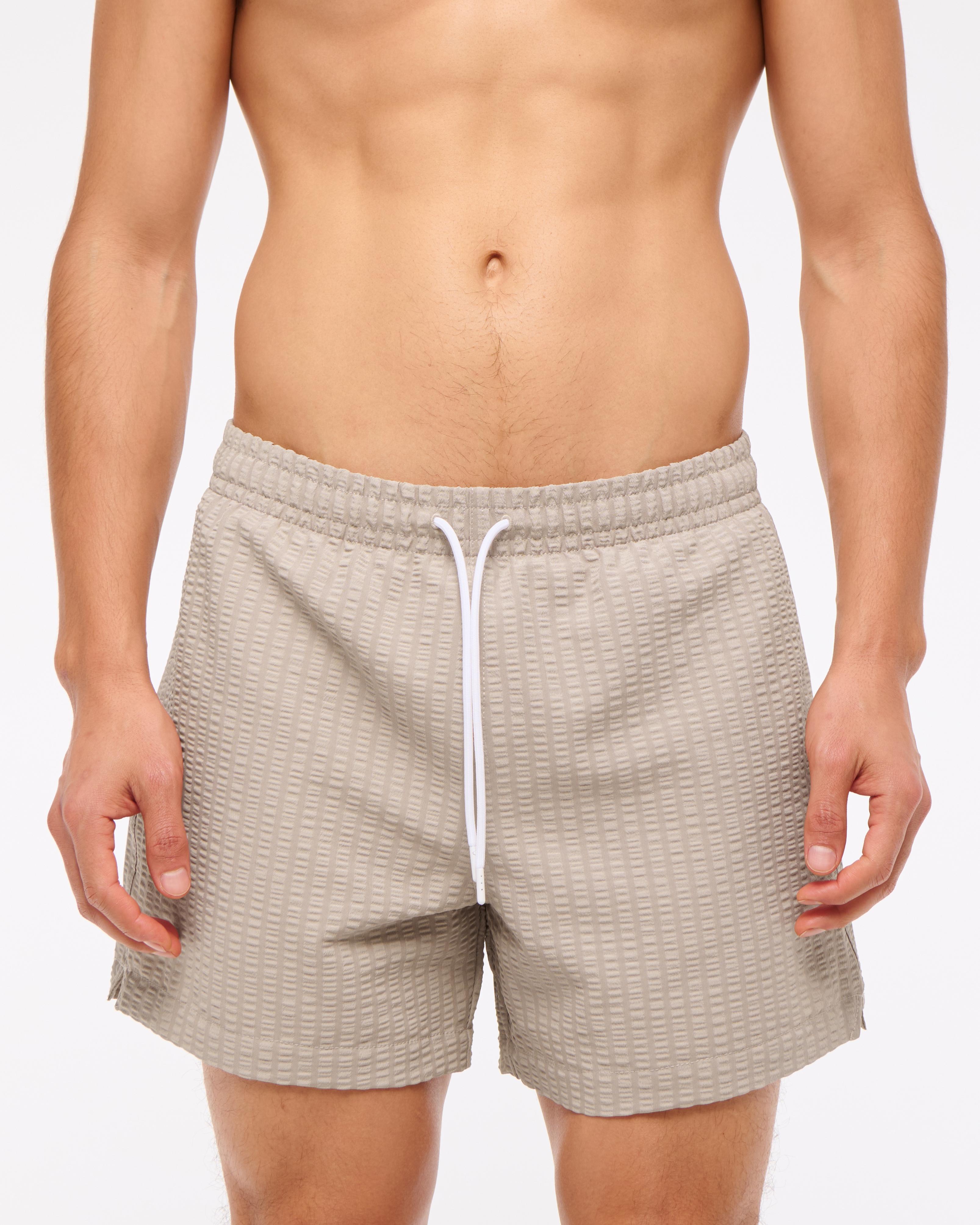 Pull-On Seersucker Swim Trunk Product Image