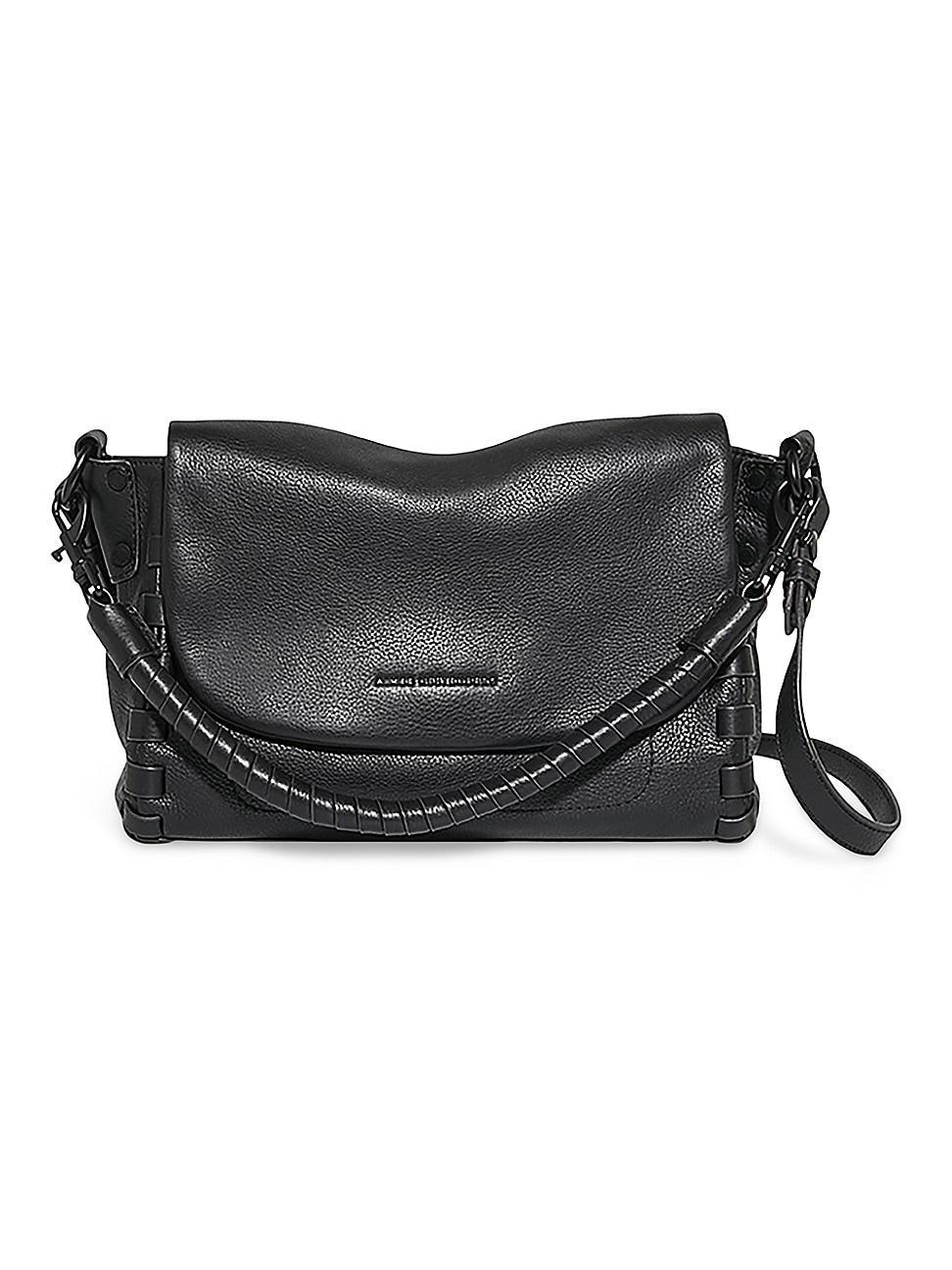 Womens Zen Leather Convertible Crossbody Bag Product Image