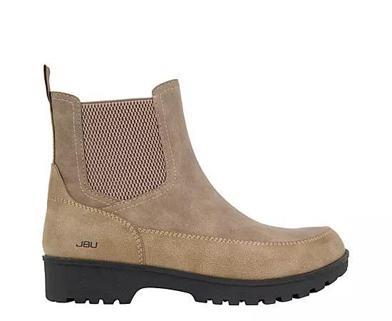 Jbu Womens Buffalo Water Resistant Booties - Black Product Image