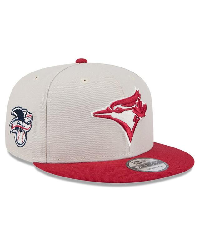 New Era Mens Red Toronto Blue Jays 2024 Fourth of July 9FIFTY Snapback Hat Product Image