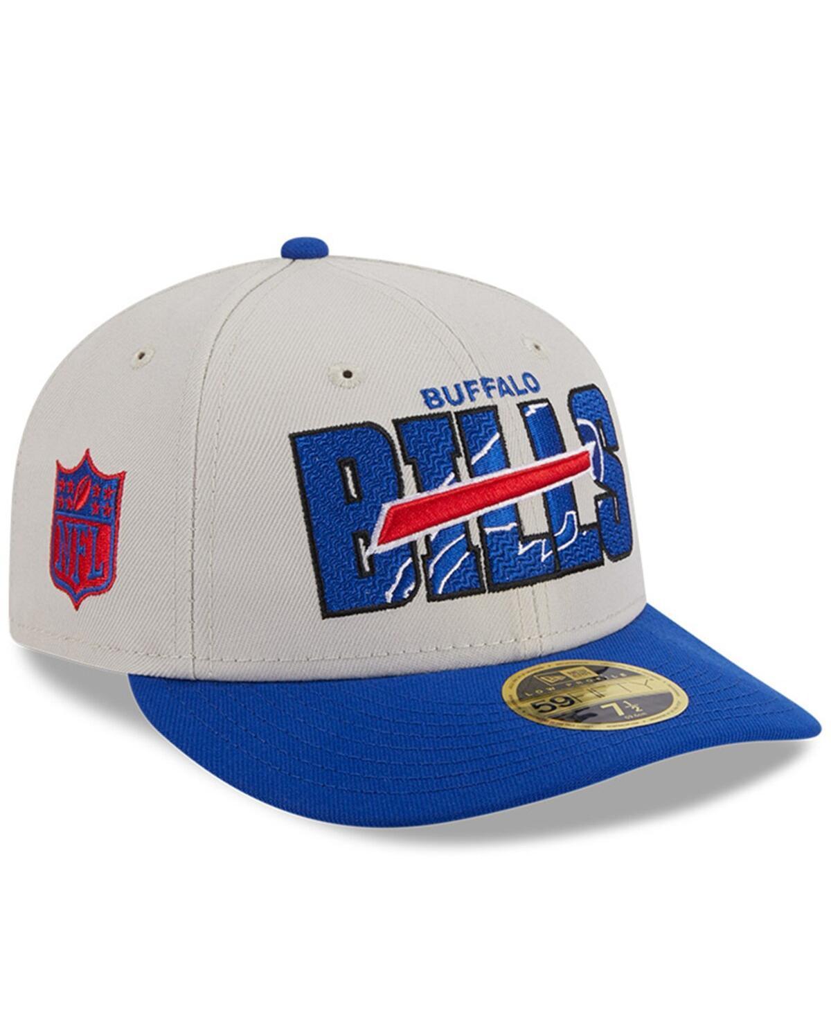 Mens New Era Stone Buffalo Bills 2023 Nfl Draft Low Profile 59FIFTY Fitted Hat - Stone Product Image