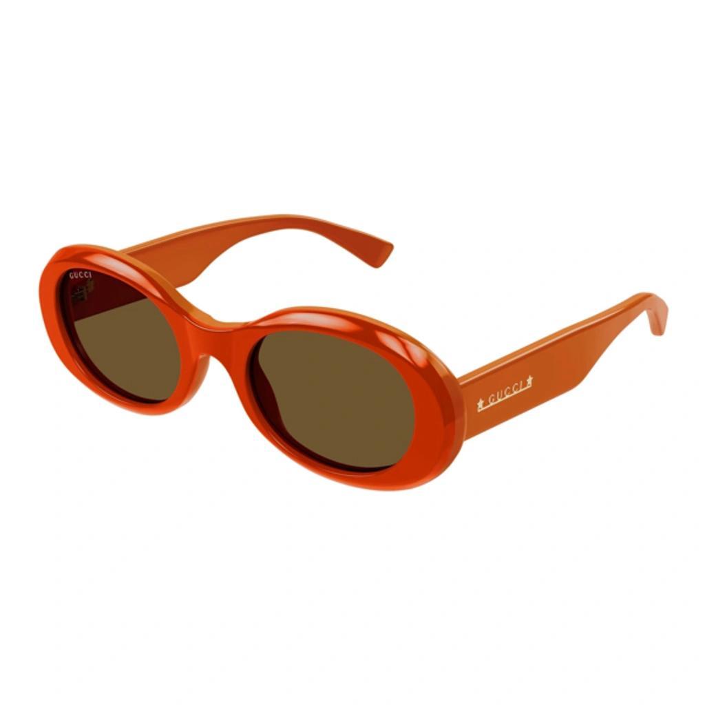 Sunglasses In Arancione/marrone Product Image