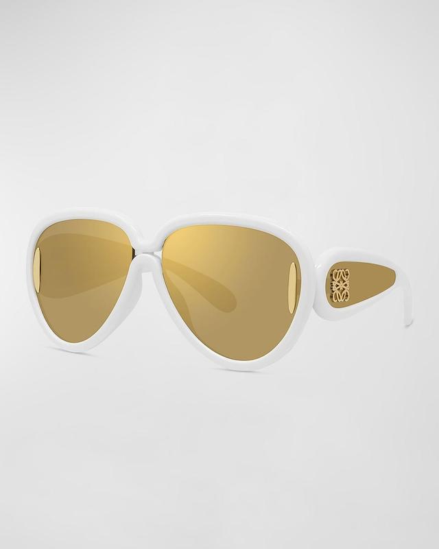 Mens Anagram Oversized Oval Sunglasses Product Image