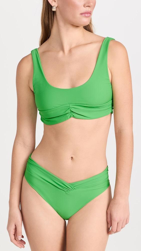 Riot Swim Pico Bikini Top | Shopbop Product Image