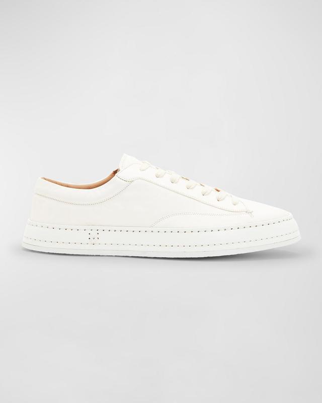 Mens Wooster Artisan Low-Top Leather Sneakers Product Image