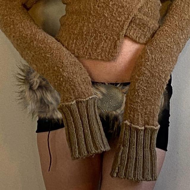 Faux Fur Belt Product Image