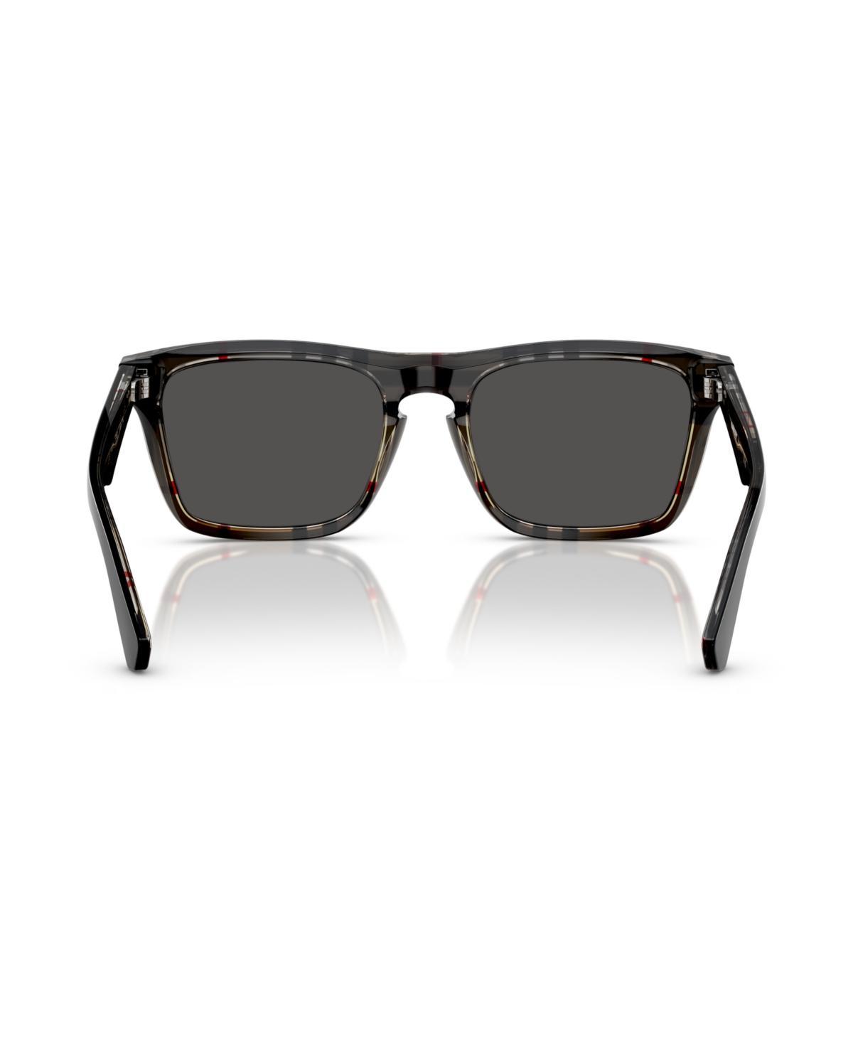 BURBERRY Men's Sunglasses Be4434 In Dark Grey Product Image