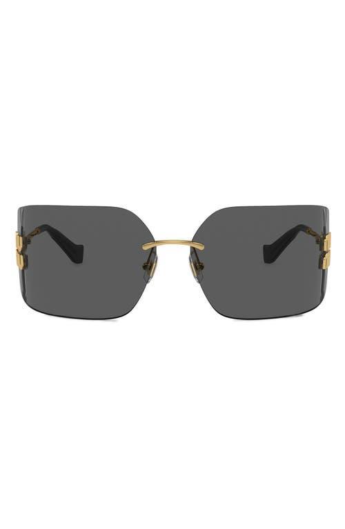 Womens 80MM Shield Sunglasses Product Image