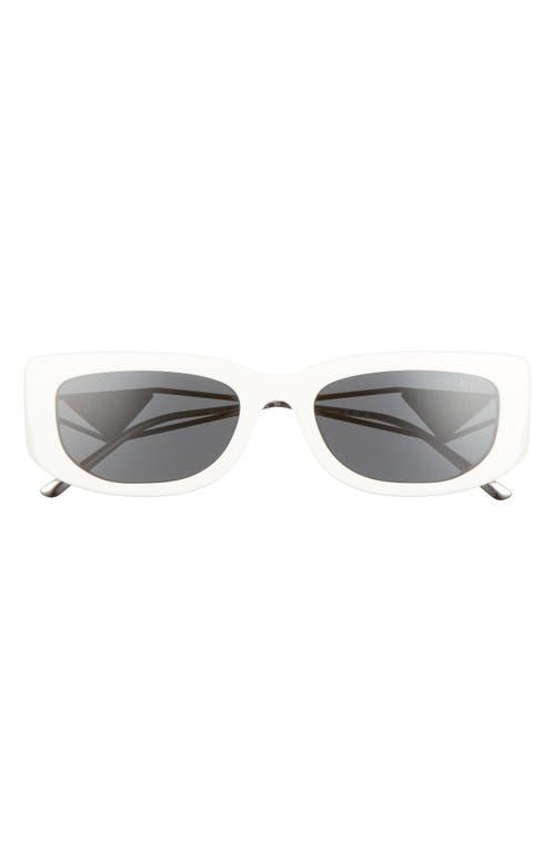 Womens 53MM Rectangle Sunglasses Product Image