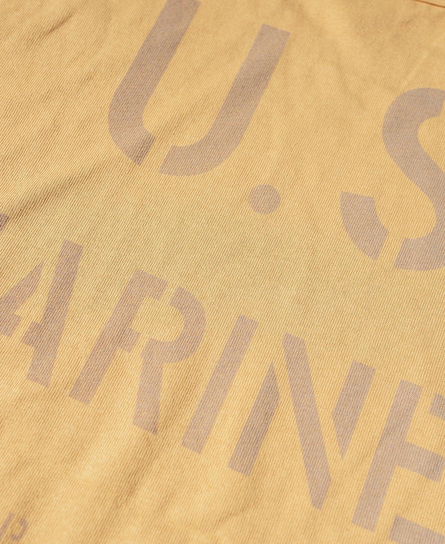 1970s US Marine T-Shirt - Yellow Product Image