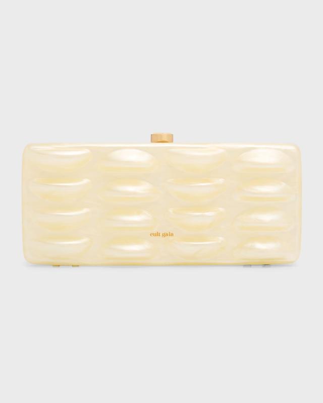 Jules Textured Acrylic Clutch Bag Product Image