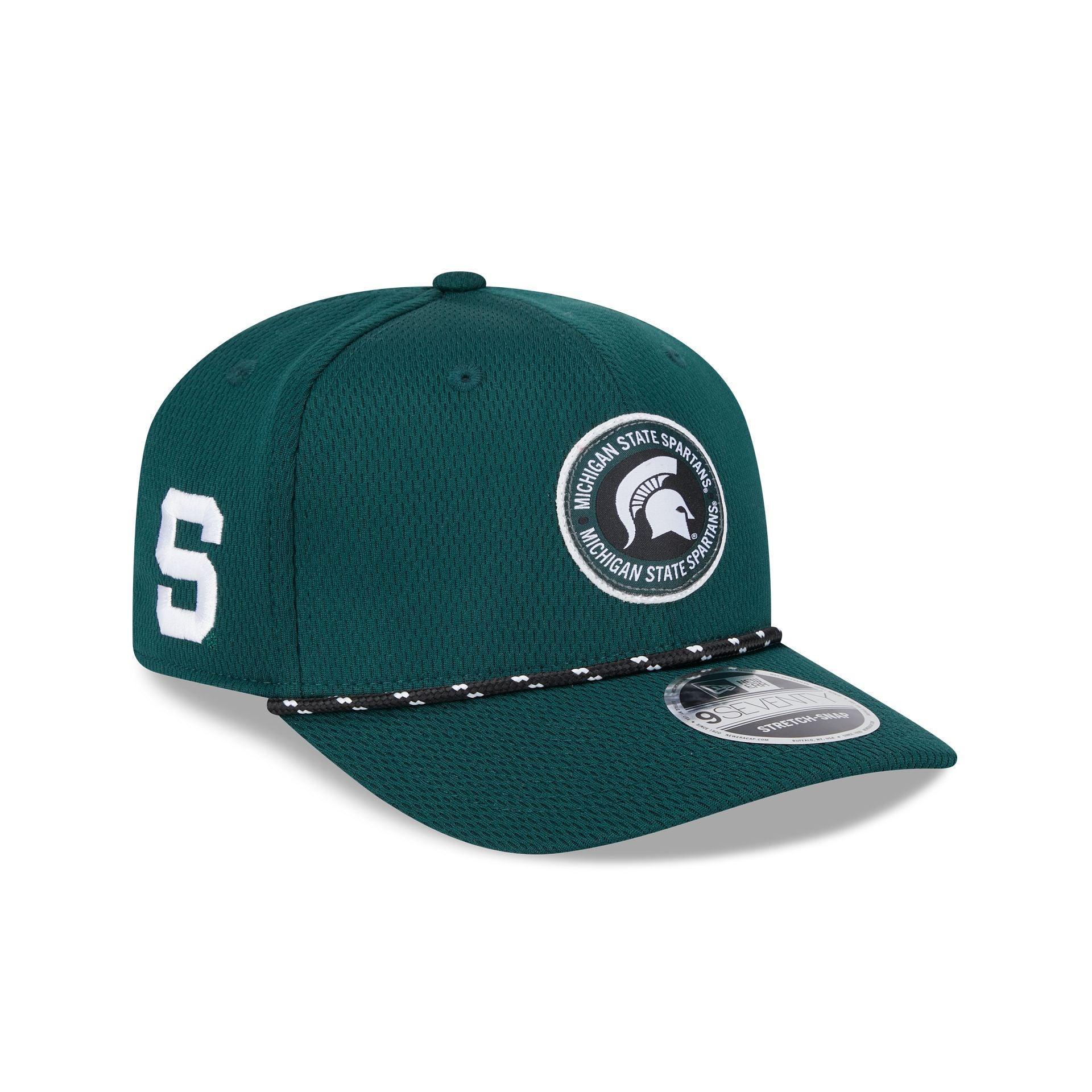 Michigan State Spartans 9SEVENTY Stretch-Snap Hat Male Product Image