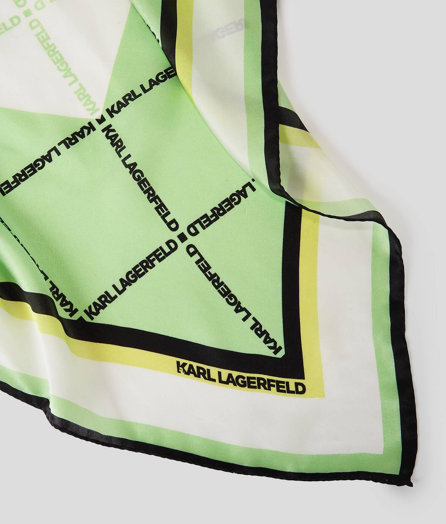 K/ESSENTIAL DIAMOND LOGO SILK SCARF Product Image