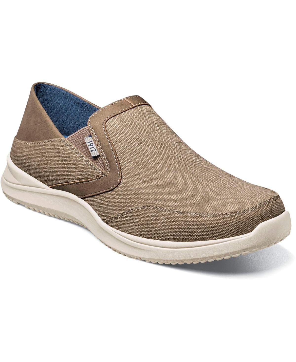 Nunn Bush Mens Conway Ez Canvas Moc Toe Slip On Shoes Product Image