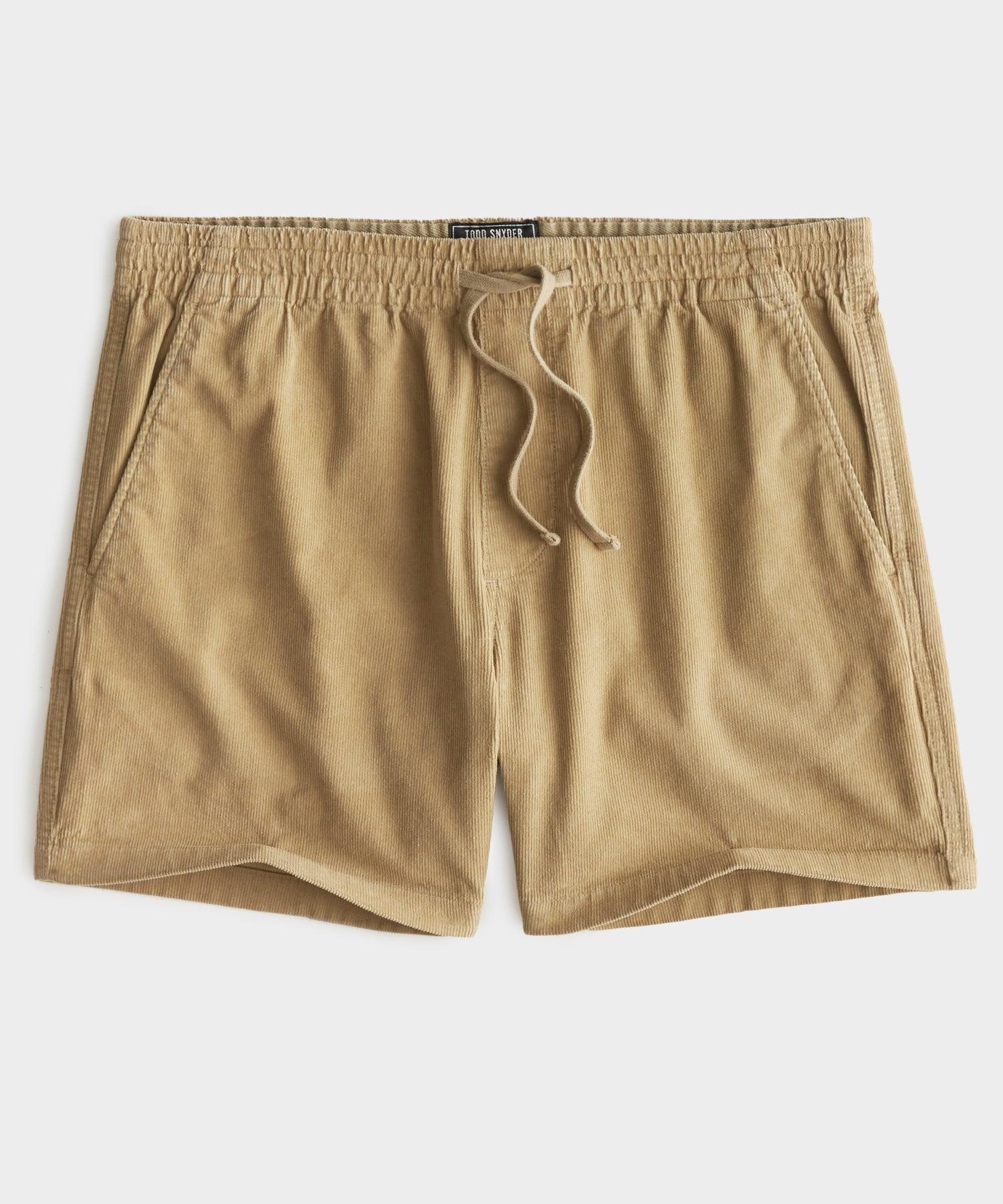 5" Corduroy Weekend Short in Khaki product image