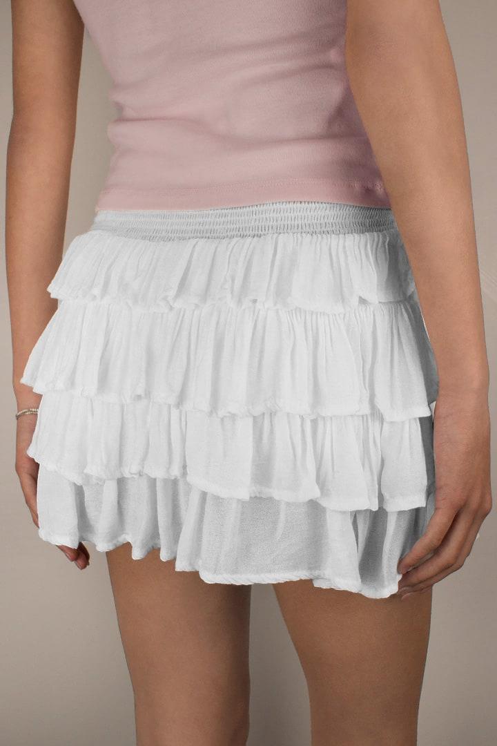 Mini ruffle skort Product Image