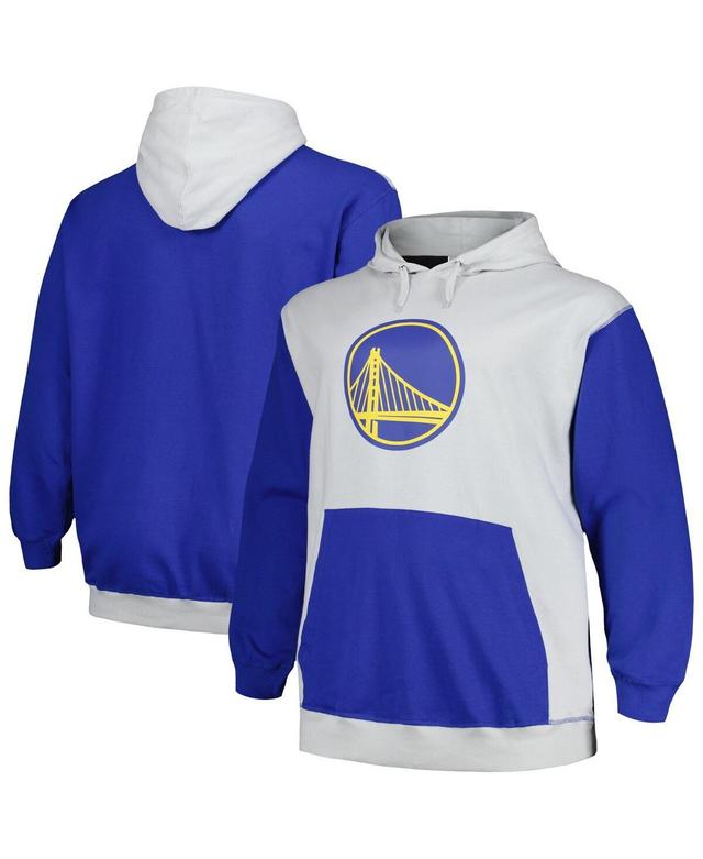 Mens Fanatics Royal Golden State Warriors Big and Tall Primary Arctic Pullover Hoodie - Royal Product Image