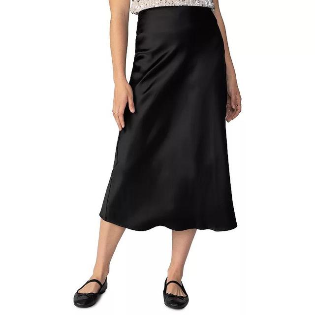 Womens Modern Supply by Sanctuary Satin Midi Slip Skirt Product Image