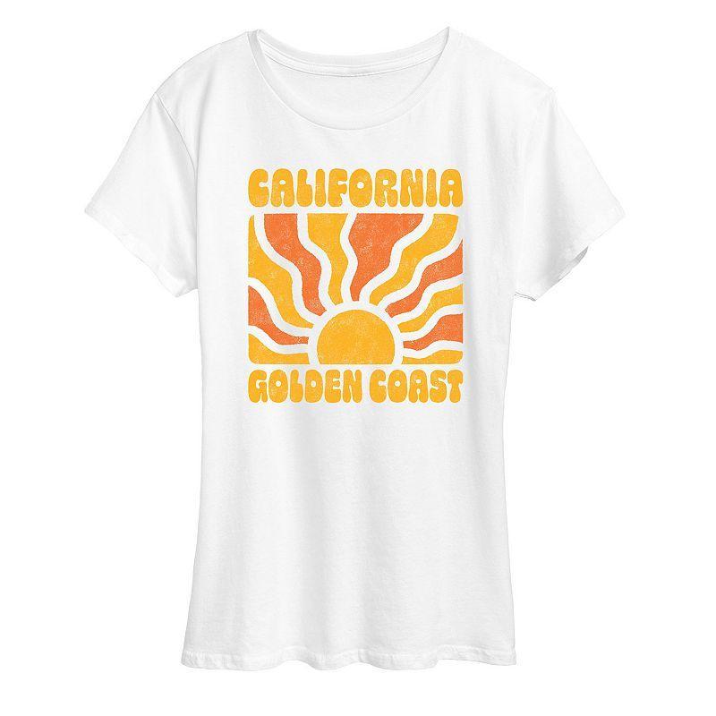 Womens California Golden Coast Graphic Tee Product Image