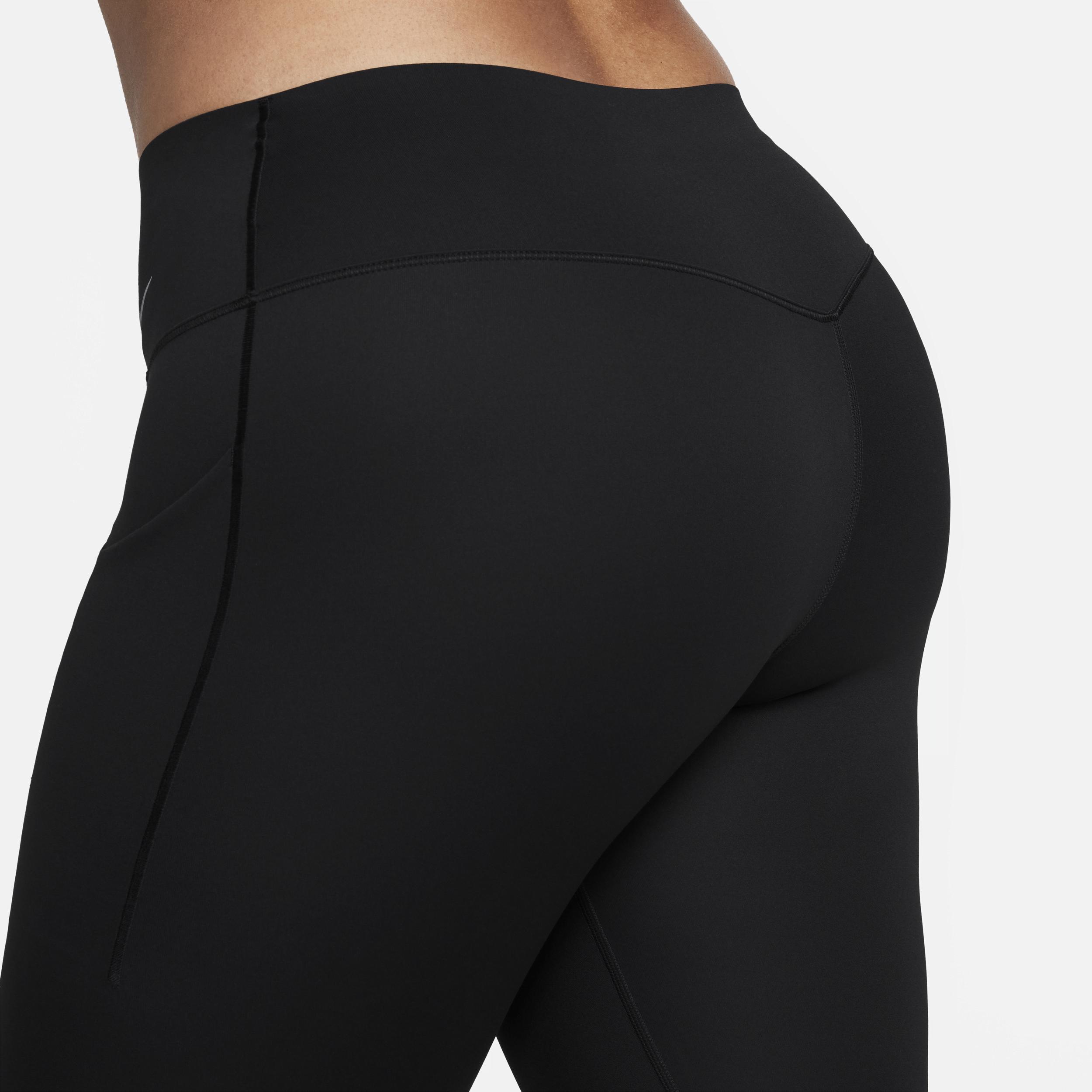 Nike Womens Universa -Support Mid-Rise 7/8 Leggings with Pockets Product Image