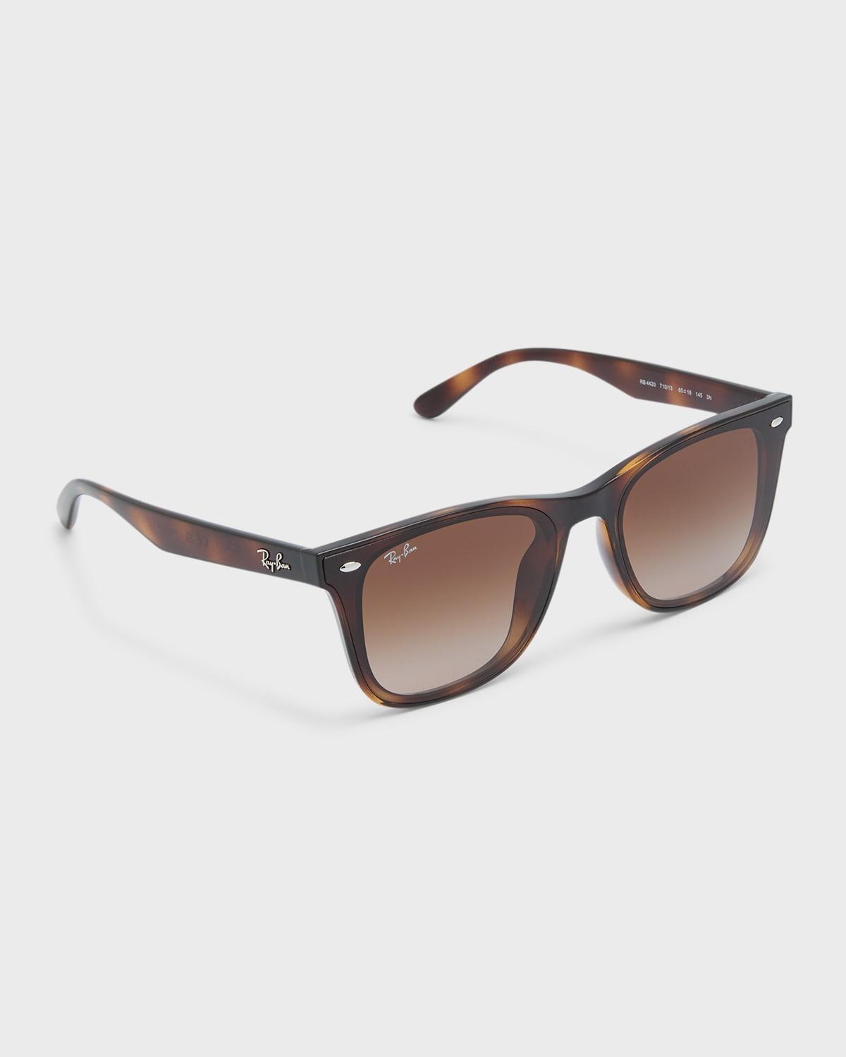 Mens Plastic Square Sunglasses Product Image