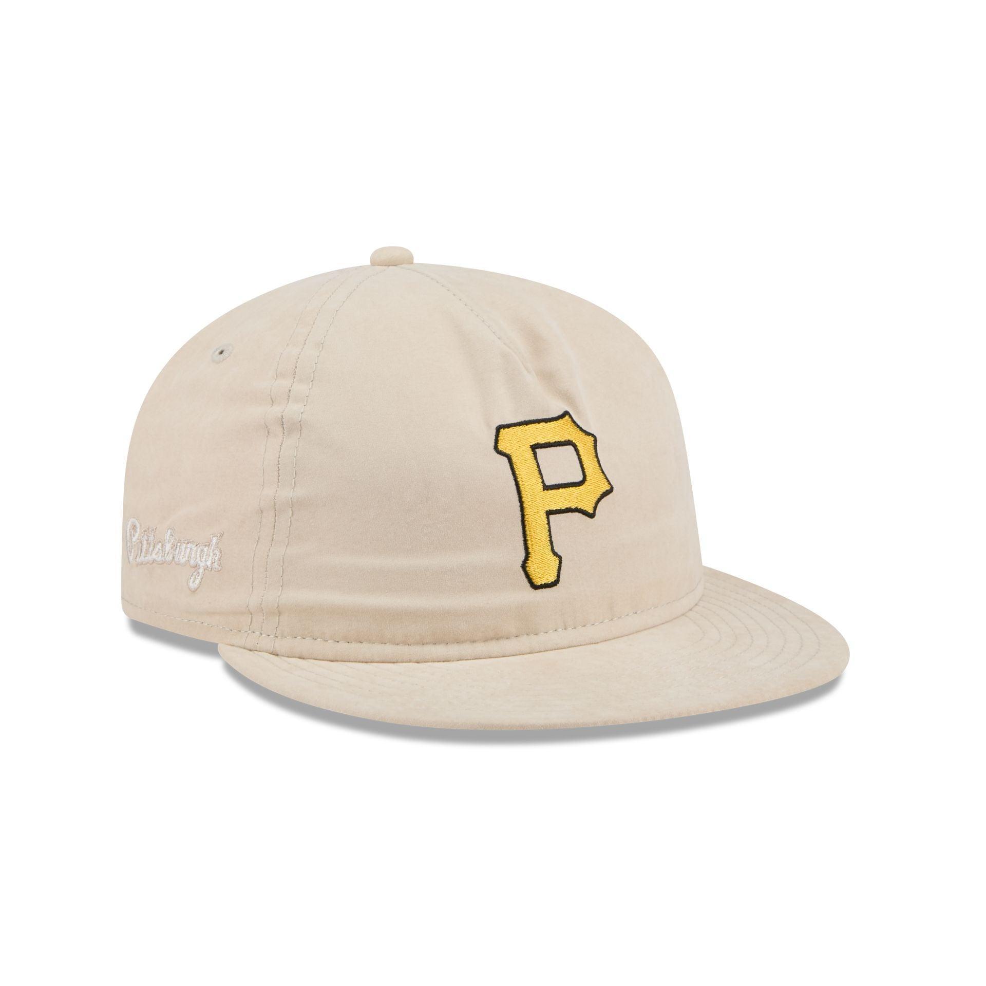 Pittsburgh Pirates Brushed Nylon Retro Crown 9FIFTY Adjustable Hat Male Product Image