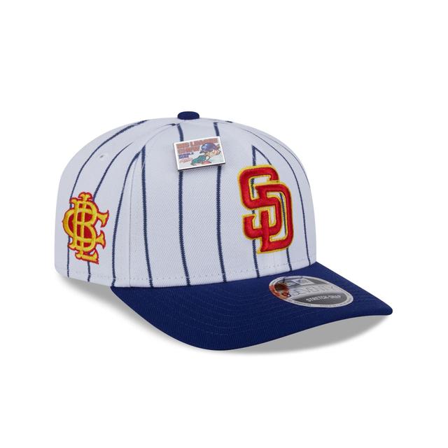 Big League Chew X San Diego Padres Outta Here Original 9SEVENTY Stretch-Snap Hat Male Product Image